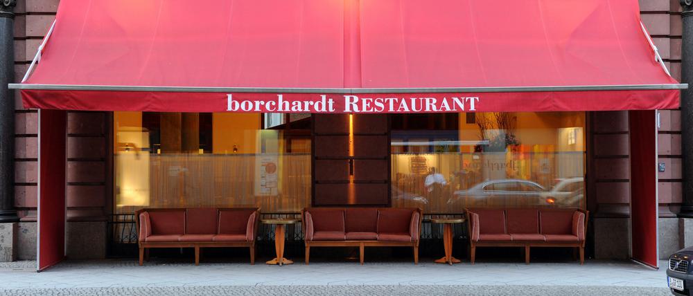 Das Restaurant Borchardt in der Französischen Straße in Mitte ist ein beliebter Promi-Treffpunkt.
