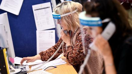 So ähnlich wie hier in Mitte sieht es in allen bezirklichen Teams der Nachverfolgung von Kontakten aus