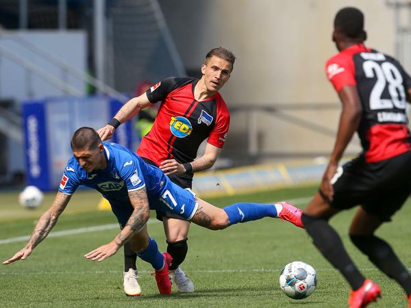 Obenauf: Hertha legt Hoffenheim flach.