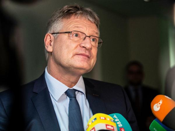 Kalbitz und der "Flügel" passen ihm nicht mehr in die Strategie: AfD-Chef Jörg Meuthen.