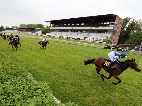 Spezielle Zeiten: Auch bei den Reitprofis in Hoppegarten wird wieder galoppiert. Allerdings ohne Publikum.