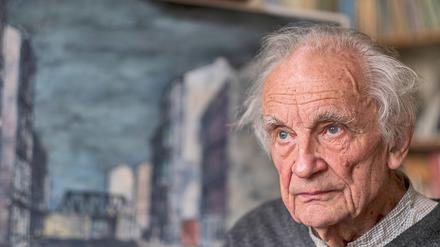 Der Maler Konrad Knebel kam al 19-Jähriger zum Studieren nach Berlin und blieb.