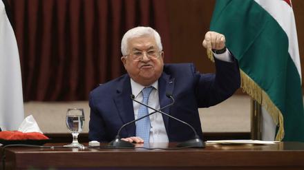 Palästinenserpräsident Mahmud Abbas