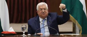 Palästinenserpräsident Mahmud Abbas