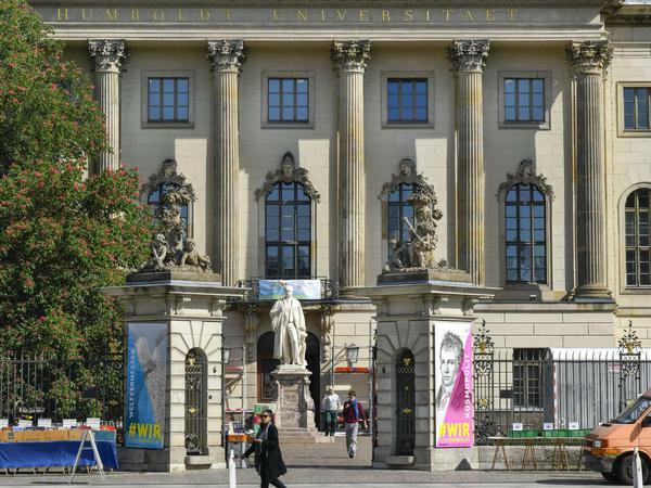 Das historische Hauptgebäude der Humboldt-Universität.