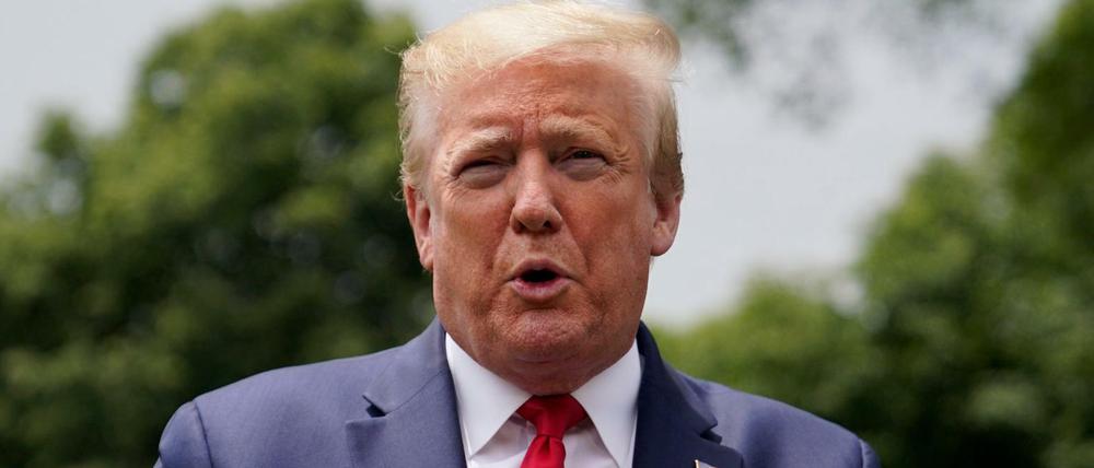 Der Präsident der USA Donald Trump.