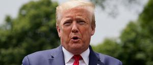 Der Präsident der USA Donald Trump.
