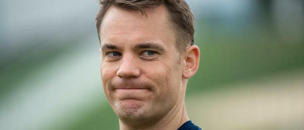 Darf sich freuen. Manuel Neuer bleibt beim FC Bayern und bekommt ein bisschen mehr Geld dafür.