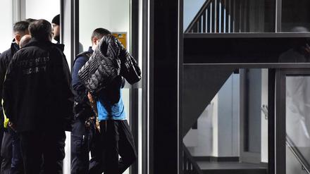 Gregor S. bei seiner Festnahme am 19. November 2019 in der Schlosspark-Klinik.