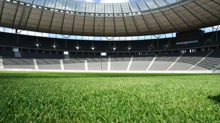 Grüner wird's nicht im Olympiastadion. Schon gar nicht nach dem Derby.