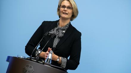 Anja Karliczek (CDU), Bundesministerin für Bildung und Forschung, plädiert für grünen Wasserstoff.