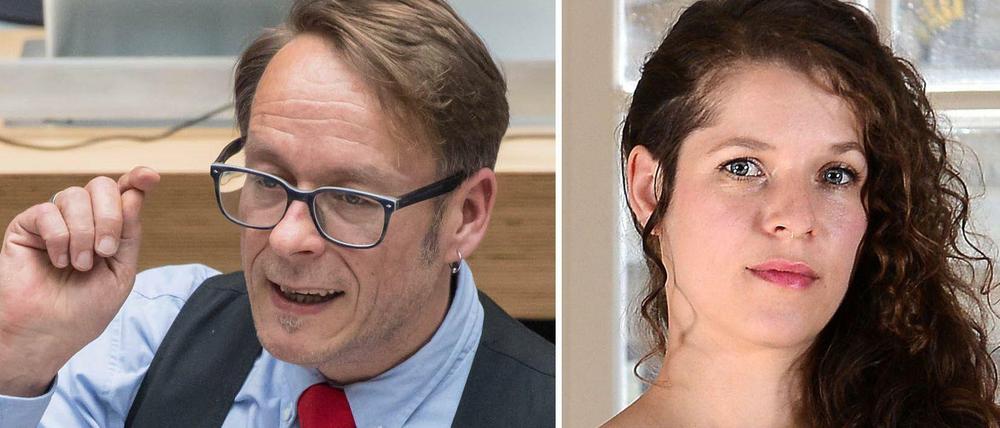Sie sollen die neuen Vorsitzenden der Berliner Linksfraktion werden: Carsten Schatz und Anne Helm.
