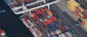 Der Export ist im ersten Quartal stark eingebrochen.