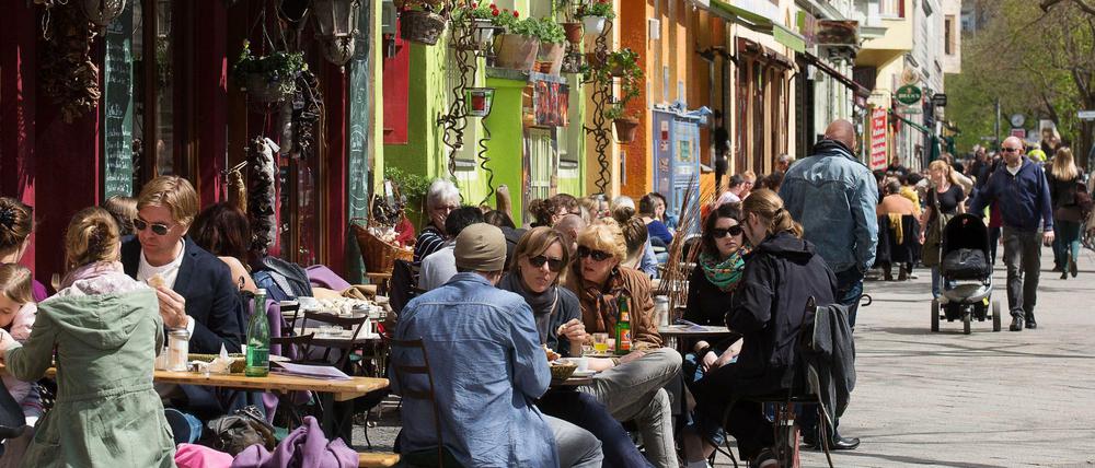 Der Bergmannkiez als die Welt noch unbekümmert war.