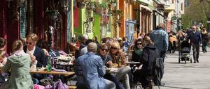 Der Bergmannkiez als die Welt noch unbekümmert war. 