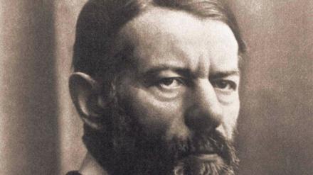 Max Weber um 1910.