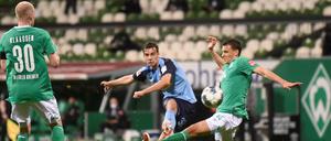 Scharf geschossen: Bremen ließ gegen Gladbach keinen Treffer zu.