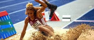 Versandet: Weitspringerin Alexandra Wester macht mit kruden Thesen auf sich aufmerksam.