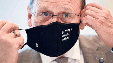 Maske ab. Ramelow hat sich vom Grundkonsens bei der Bekämpfung der Pandemie verabschiedet. 
