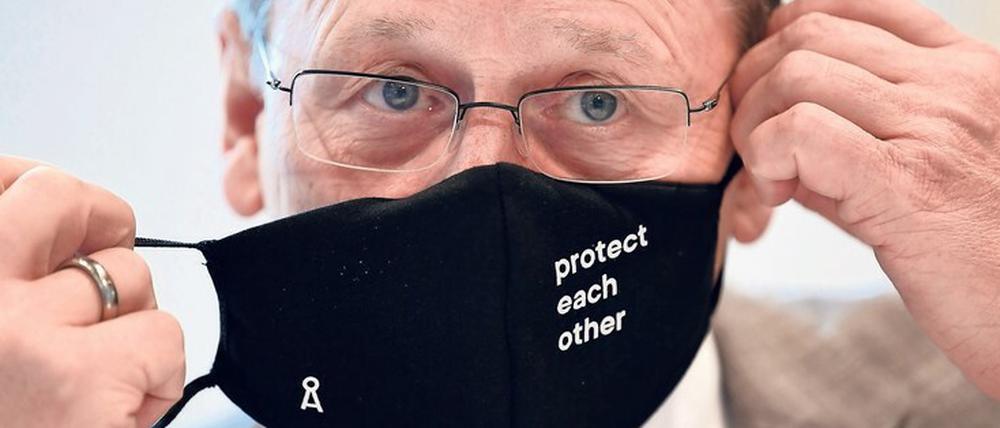 Maske ab. Ramelow hat sich vom Grundkonsens bei der Bekämpfung der Pandemie verabschiedet. 
