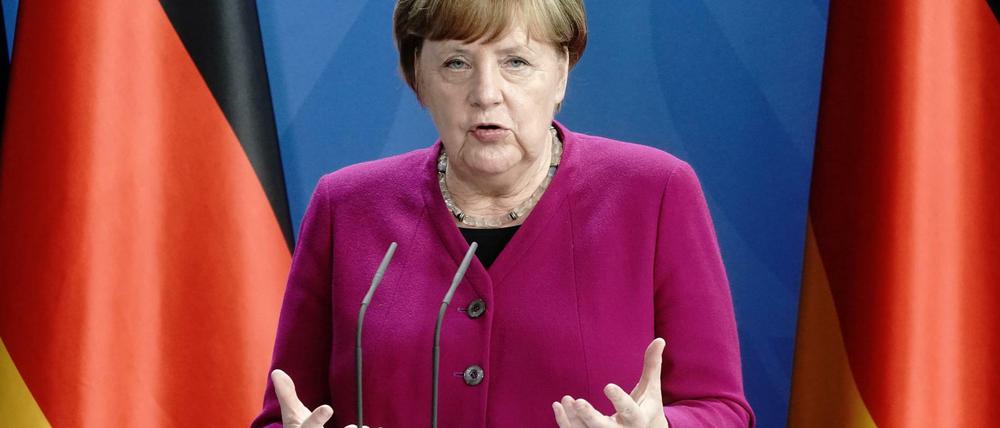 Bundeskanzlerin Angela Merkel (CDU).