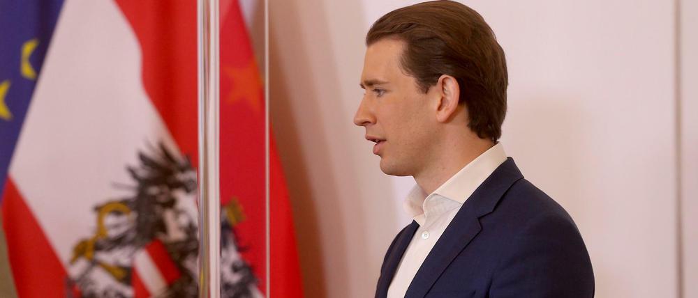 Österreichs Kanzler Sebastian Kurz ist gegen den deutsch-französischen Plan.