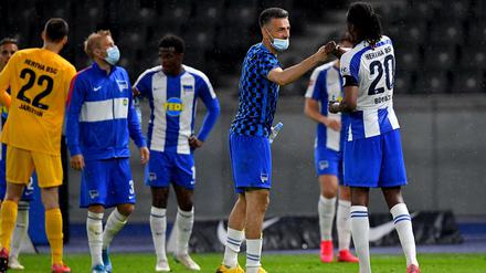 Gut gemacht: Bei den Hertha-Profis läuft es.
