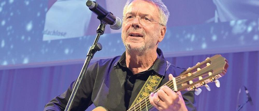 Ja, Mey! Der Sänger 2019 beim Weihnachtsfest von Frank Zander. Foto: R. Müller/Imago