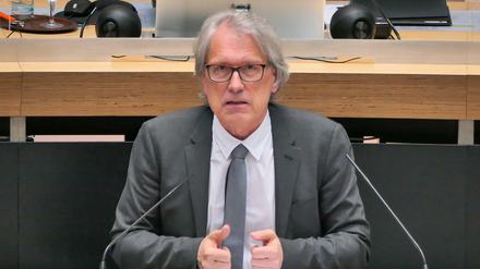 Finanzsenator Matthias Kollatz (SPD) Mitte Mai im Berliner Abgeordnetenhaus.