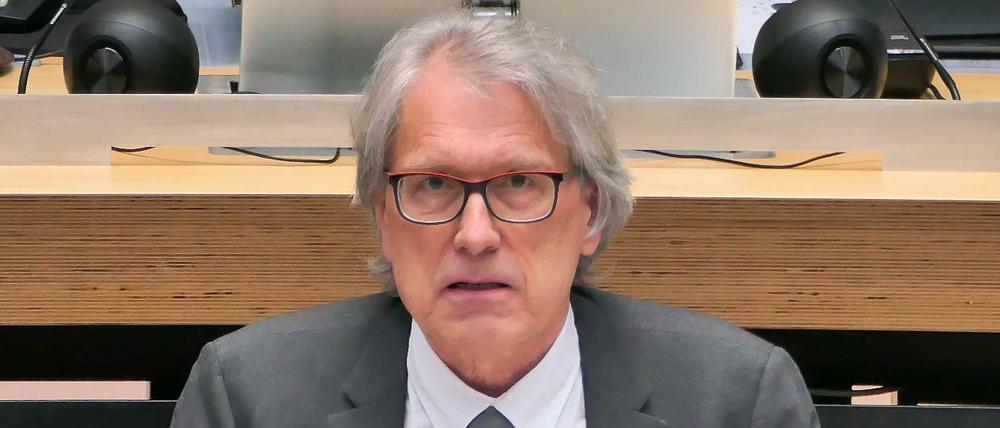 Finanzsenator Matthias Kollatz (SPD) Mitte Mai im Berliner Abgeordnetenhaus.