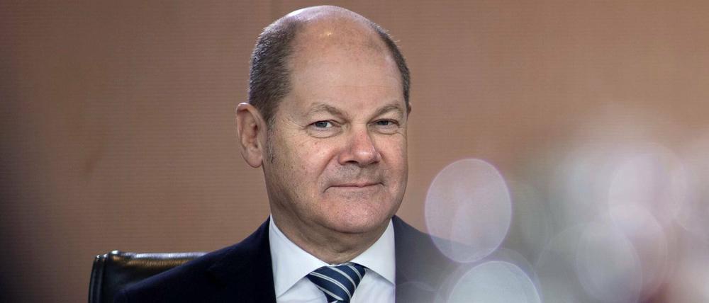 Olaf Scholz, Bundesfinanzminister und Vizekanzler der SPD