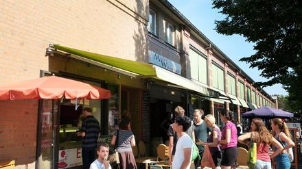 Markthalle vor der Pandemie. Wegen Corona sei die Kundschaft um 50 Prozent zurückgegangen.