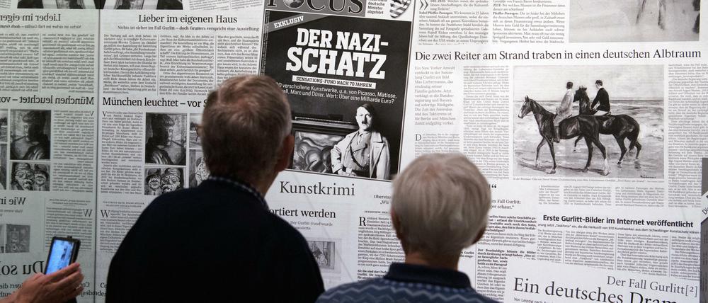 Die Ausstellung "Bestandsaufnahme Gurlitt" im Gropius Bau, 2018.