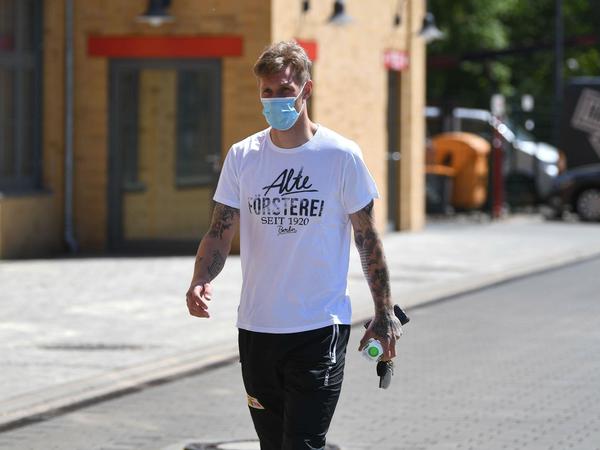 Geschützt: Sebastian Polter wird beim 1. FC Union nur noch abseits des Spielfeldes zu sehen sein.