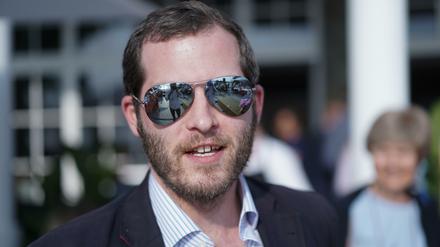 Mit Fliegerbrille auf dem Kreuzzug gegen Drosten und die Corona-Politik: "Bild"-Chef Julian Reichelt.