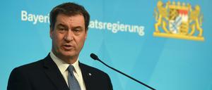 CSU-Chef Markus Söder hält sich eine mögliche Kanzlerkandidatur offen. 