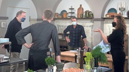 Erschwerte Dreharbeiten zu "Rote Rosen".