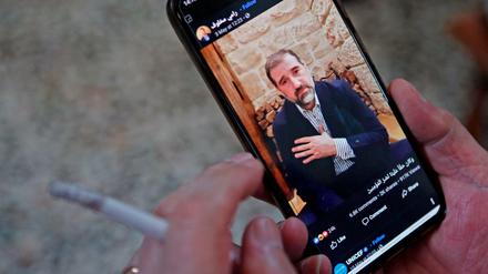 Per Facebook-Videos wandte sich Rami Makhlouf in den vergangenen Wochen gleich dreimal an die Öffentlichkeit.