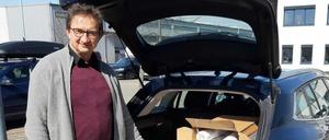 „Die Auftragslage ist gut“, sagt Richard Gruschitz. Doch in der Krise lehnt er keine Aufträge mehr ab.