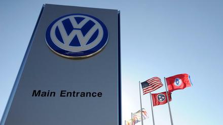 Eingang zum VW-Werk in Chattanooga, Tennessee (Archivbild)