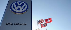 Eingang zum VW-Werk in Chattanooga, Tennessee (Archivbild)