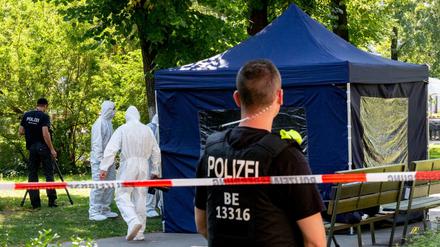 Tatort Berliner Tiergarten: Hier wurde der Georgier am 23.08.2019 erschossen. 