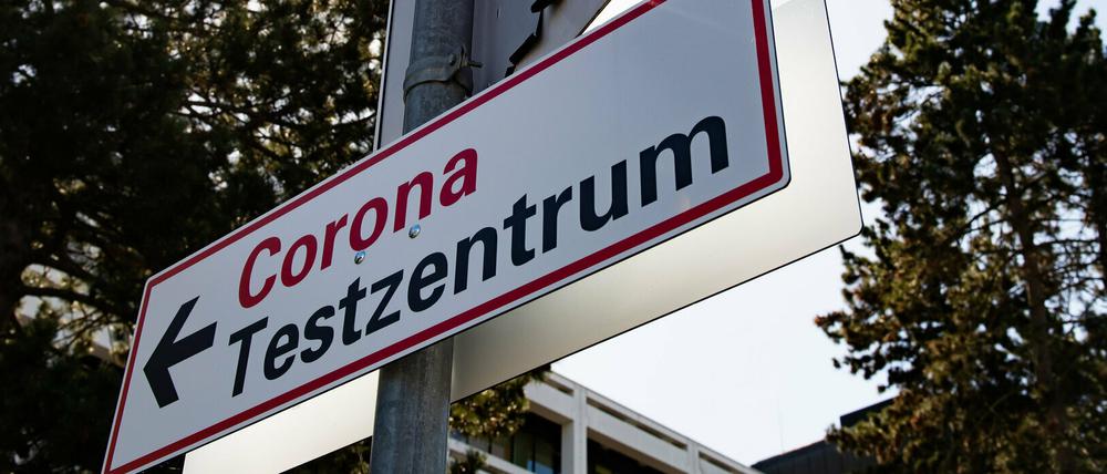 Corona-Testzentrum der Universitätsmedizin Göttingen