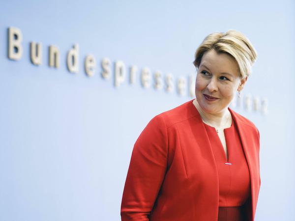 Mit Ambitionen in der Berliner SPD: Bundesfamilienministerin Franziska Giffey.