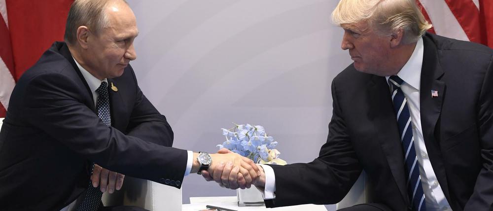 Soll Russlands Präsident Putin zum G-7-Gipfel eingeladen werden? US-Präsident Trump zieht das in Erwägung. (Archivbild)