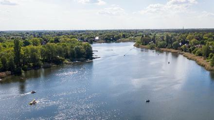 Beliebtes Ausflugsziel direkt westlich von Berlin: der Falkenhagener See.