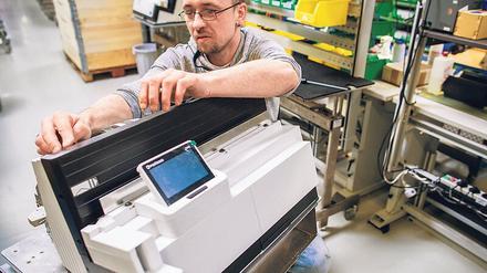 Seit fast 100 Jahren baut Francotyp-Postalia Frankiermaschinen.
