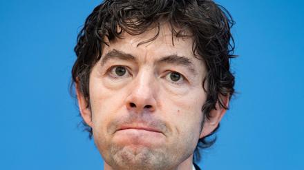 Er macht den Möbius. Virologe Christian Drosten.