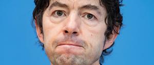 Er macht den Möbius. Virologe Christian Drosten.