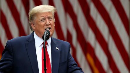 Der Präsident der USA Donald Trump.
